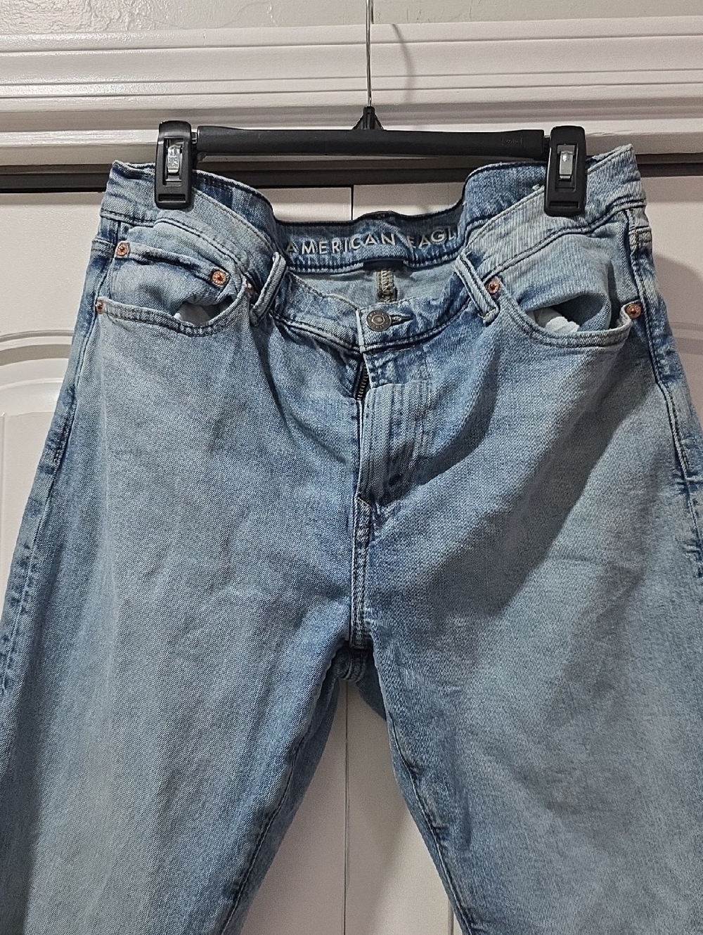American Eagle Outfitters Light Blue Men's Relaxed Jeans